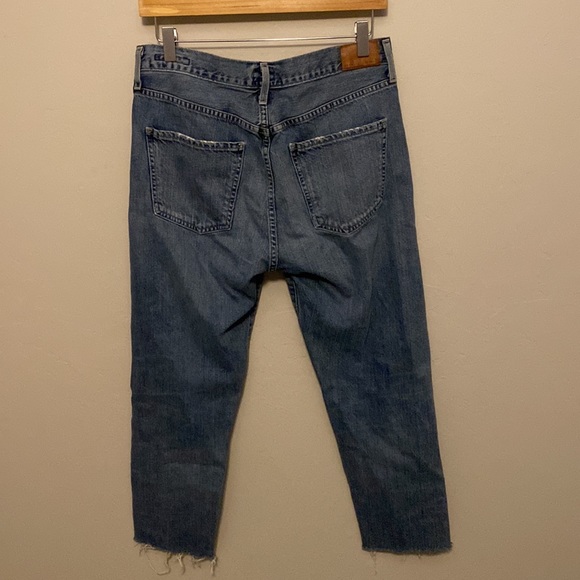 Citizens of Humanity Liya Straight Crop Jeans in Norlander Wash - Picture 12 of 13
